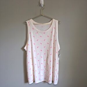 NWT Torrid Flamingo Print Vintage Style Tank Top, size 3X